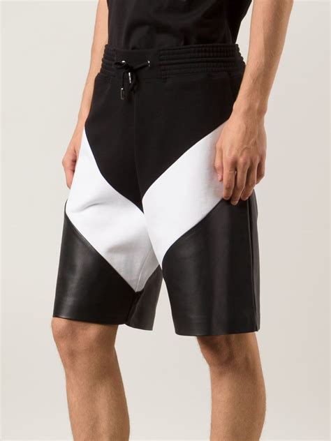 black givenchy shorts|givenchy men sale.